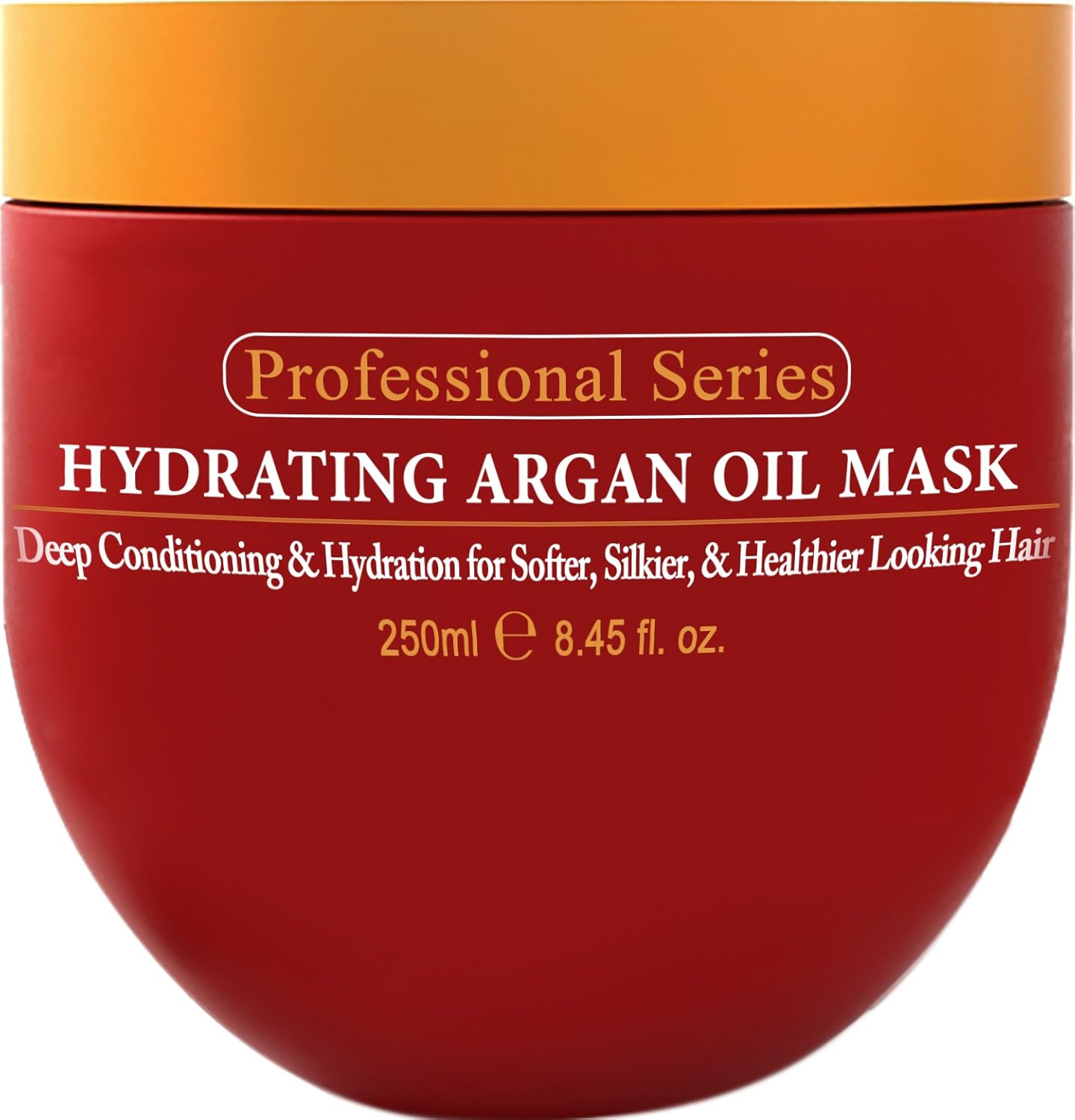 Hydrating Argan Oil Hair Mask and Deep Conditioner By Arvazallia for Dry or Damaged Hair - 8.45 Oz