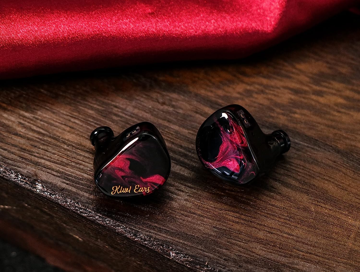 Linsoul Kiwi Ears Orchestra Lite Performance Custom 8BA in-Ear Monitor IEM with Detachable 4-core 7N Oxygen-Free Copper OFC Cable, Handcrafts Faceplate for Audiophile Studio Musician (Green)