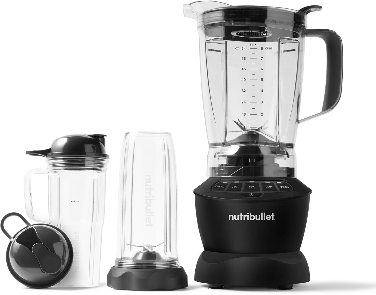 nutribullet Full-Size Blender Combo 1200W – NBF50500 - Dark Gray