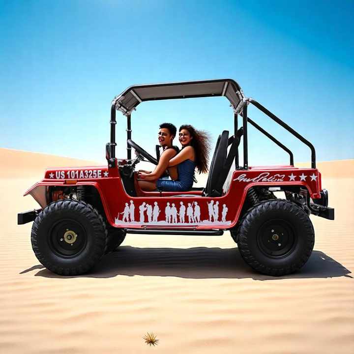 200cc Adult Size Inferno Mini Jeep | Willys Edition | Full-Size | Automatic