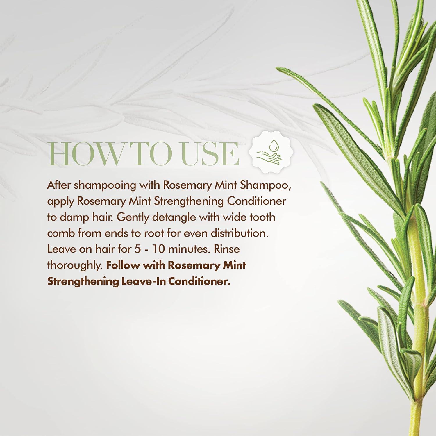 Mielle Organics Rosemary Mint Strengthening Conditioner with Biotin, 12 Ounce