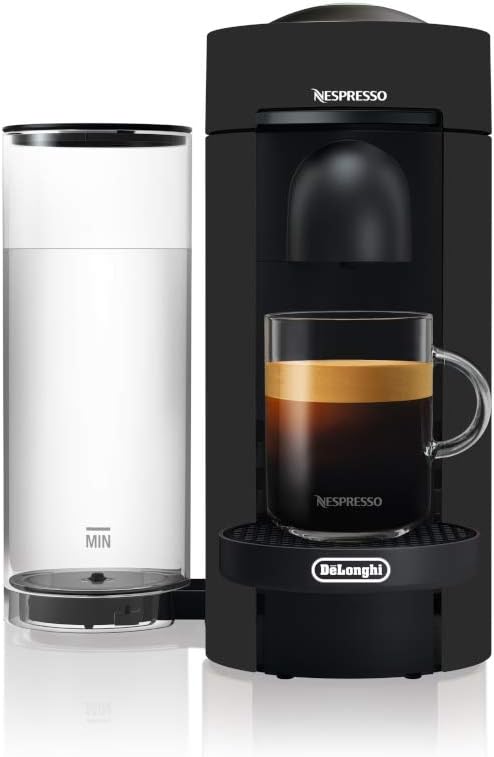 Nespresso Vertuo Plus Coffee and Espresso Maker by De'Longhi, Grey