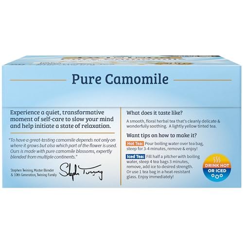 Twinings English Breakfast Black Tea Individually Wrapped Bags, 100 Count (Pack of 1), Smooth, Flavourful, and Robust, Caffeinated, Enjoy Hot or Iced | Packaging May Vary