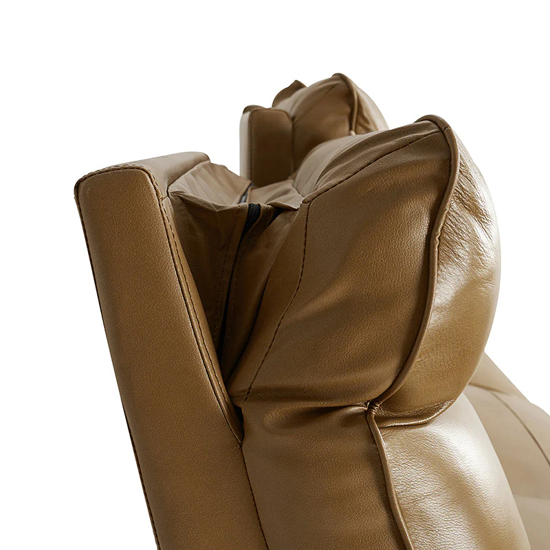 Raphael Genuine Leather Power Reclining Corner Sectional with USB and Type-C