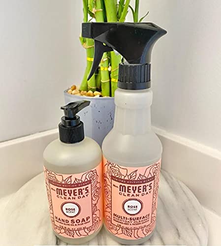 MRS. MEYER'S CLEAN DAY Hand Soap, Made with Essential Oils, Biodegradable Formula, Honeysuckle, 12.5 fl. oz - Pack of 3