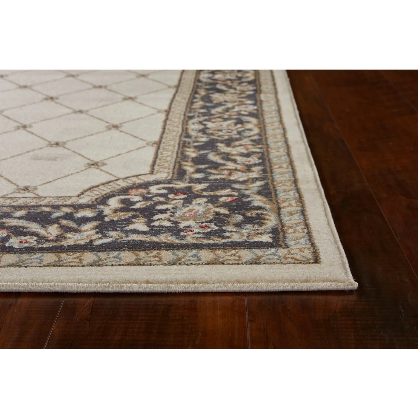Avalon 5614 Ivory/Grey Courtyard Rug