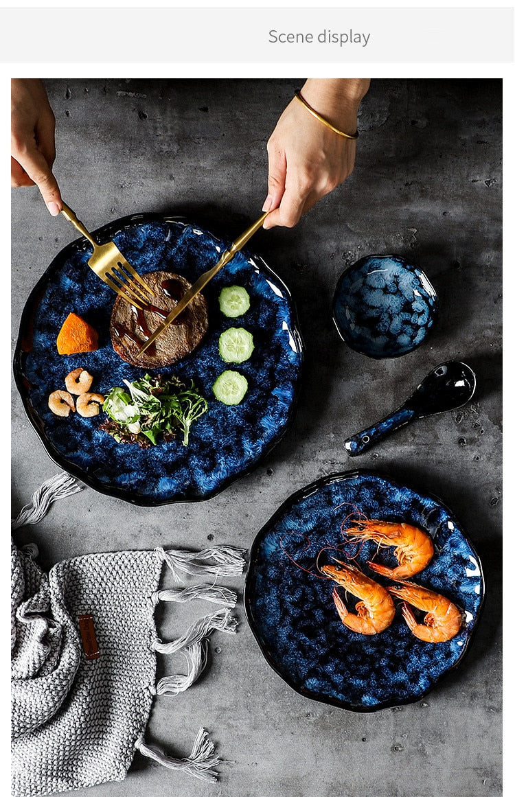 Ceramic Tableware Dishes Set