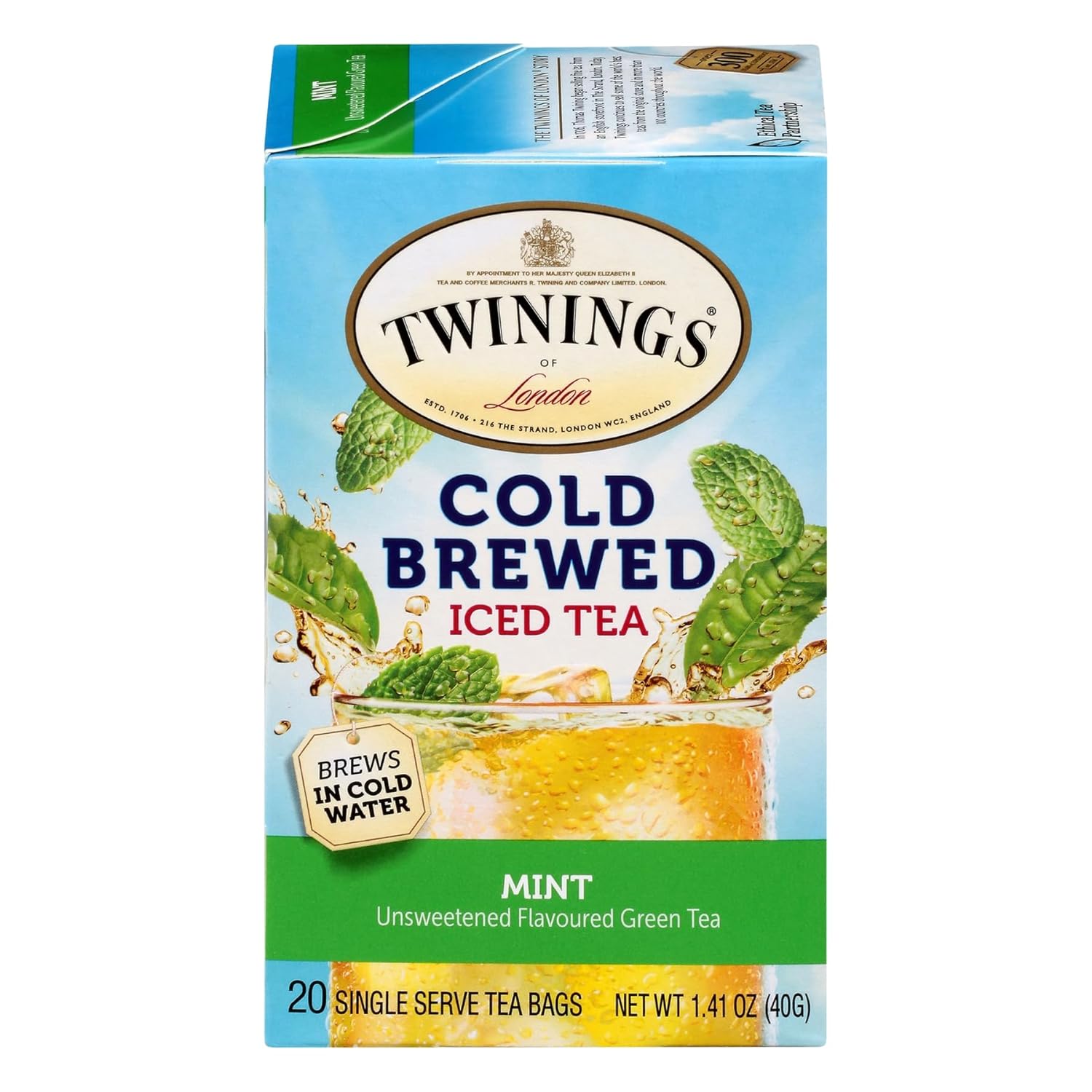 Twinings English Breakfast Black Tea Individually Wrapped Bags, 100 Count (Pack of 1), Smooth, Flavourful, and Robust, Caffeinated, Enjoy Hot or Iced | Packaging May Vary