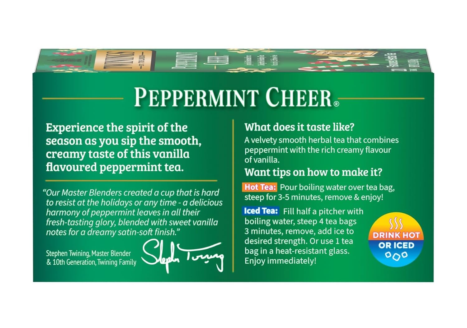 Twinings English Breakfast Black Tea Individually Wrapped Bags, 100 Count (Pack of 1), Smooth, Flavourful, and Robust, Caffeinated, Enjoy Hot or Iced | Packaging May Vary