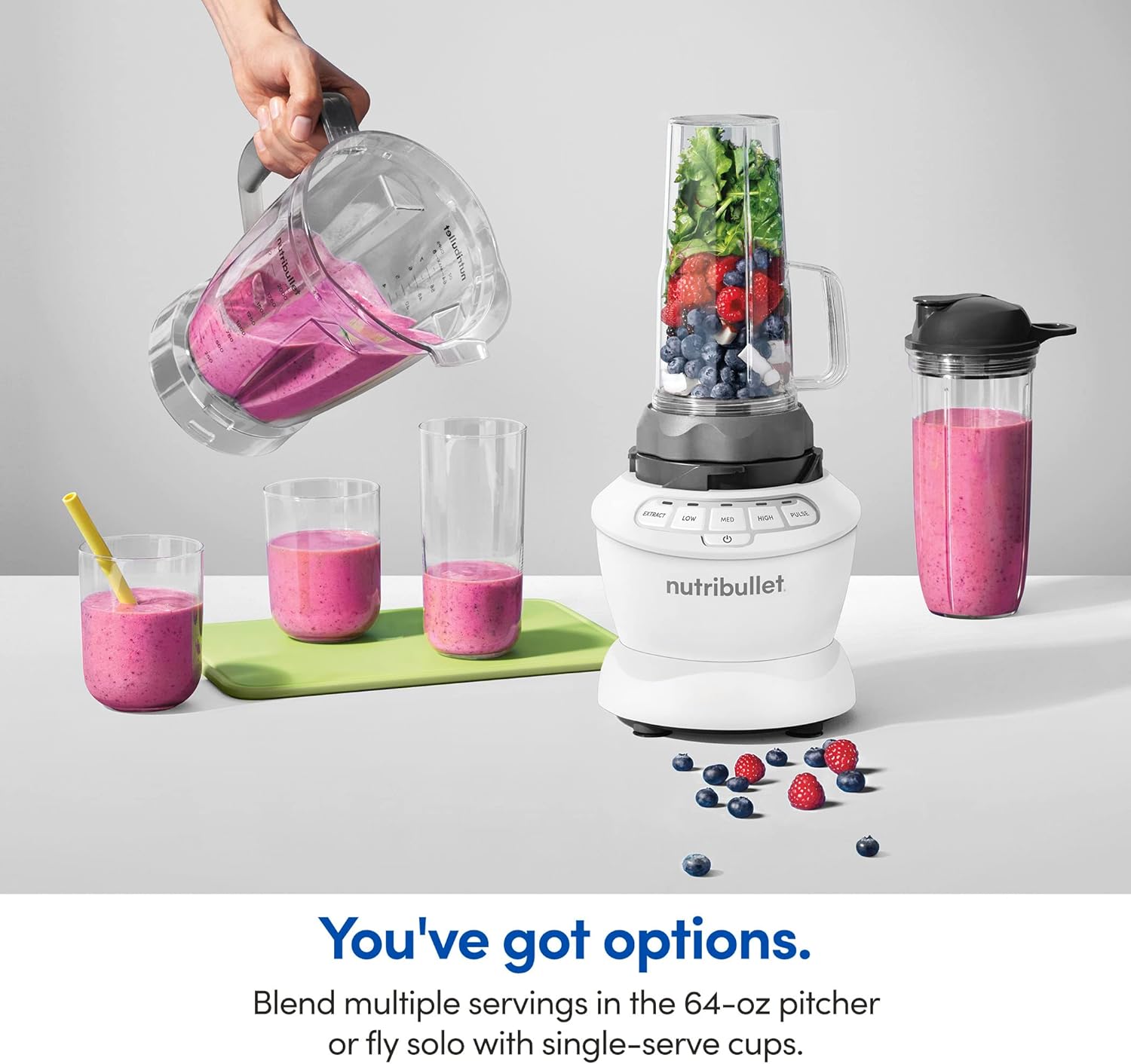 nutribullet Full-Size Blender Combo 1200W – NBF50500 - Dark Gray