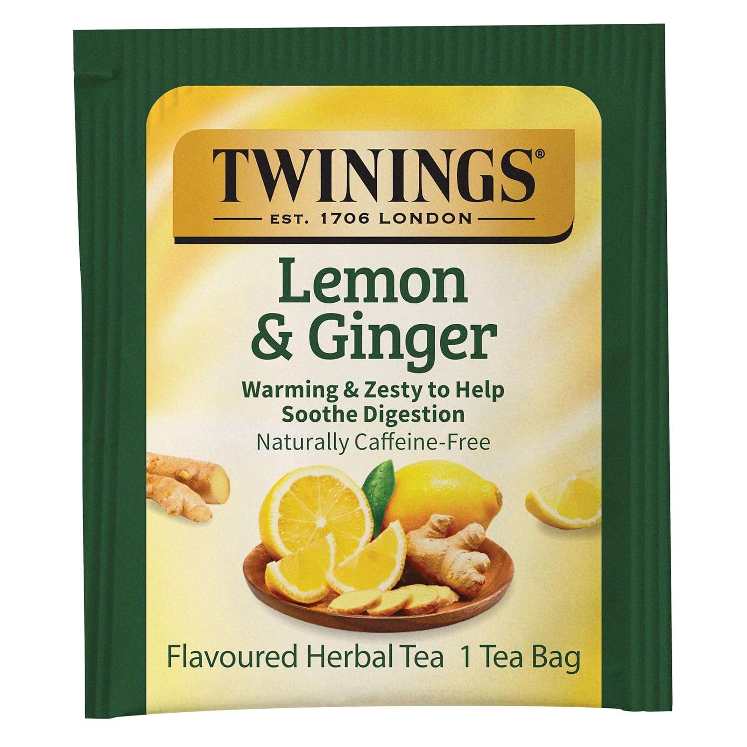 Twinings English Breakfast Black Tea Individually Wrapped Bags, 100 Count (Pack of 1), Smooth, Flavourful, and Robust, Caffeinated, Enjoy Hot or Iced | Packaging May Vary