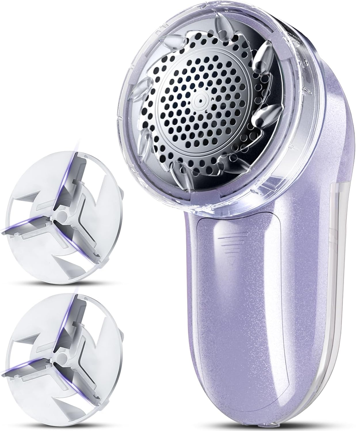 Bymore Fabric Shaver, Lint Remover, Lint Shaver Defuzzer Sweater Shaver for Clothes and Furniture AC Adapter or Battery Operated Pill Fuzz Remover
