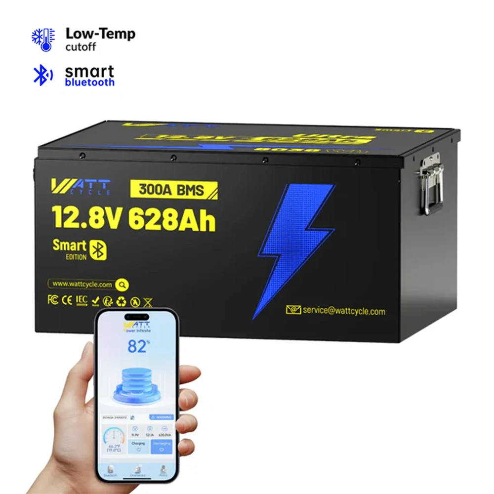 【👑3rd Anniversary】12V 628Ah Ultra Lithium Battery with Bluetooth