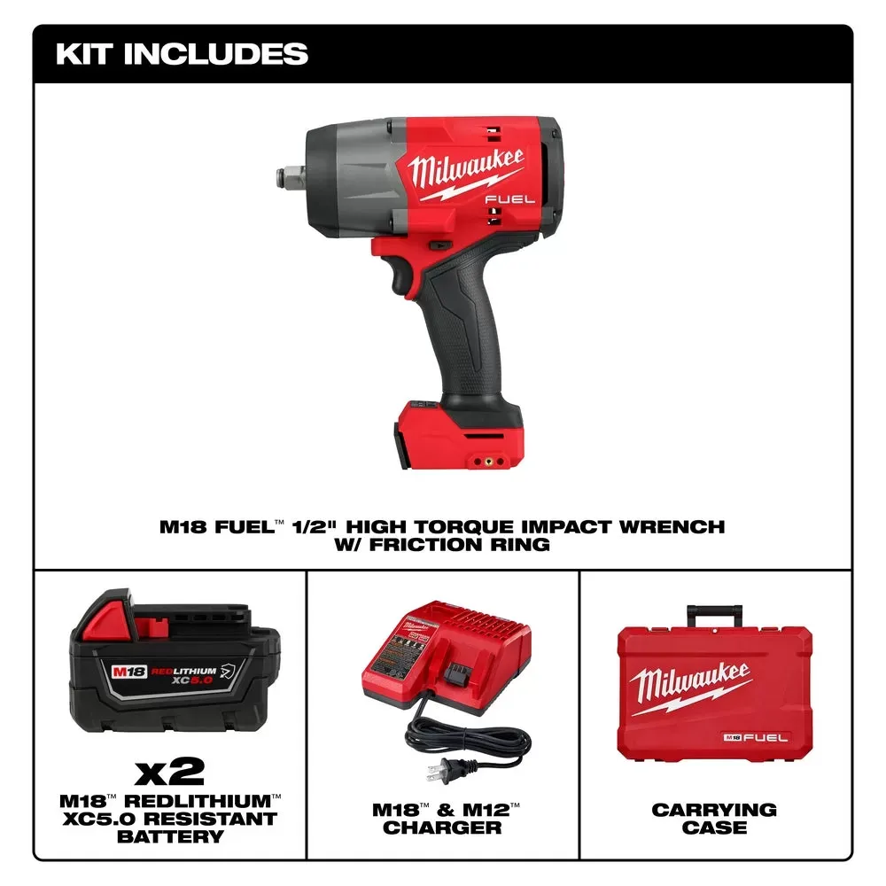 Milwaukee Pre-Sale 2967-22 M18 FUEL 18V 1/2