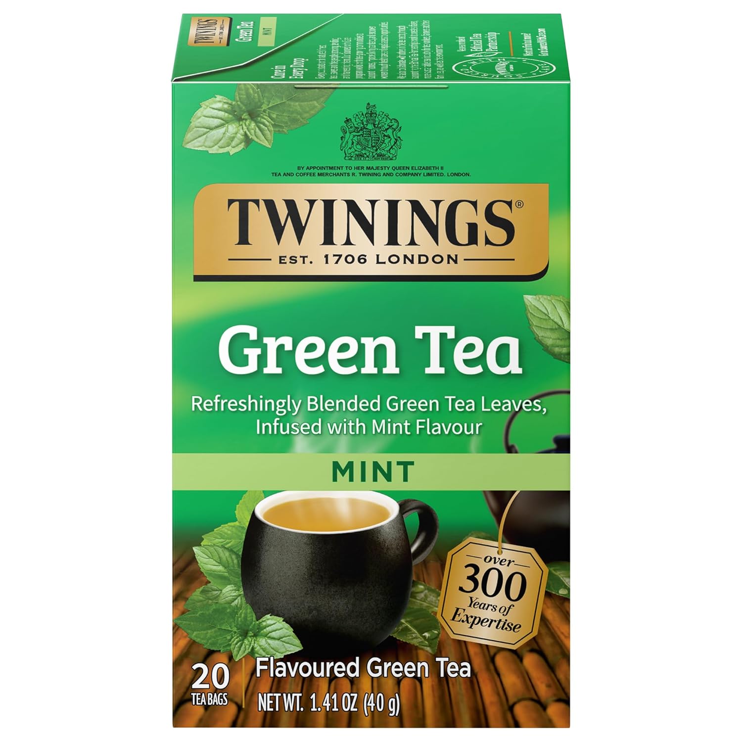 Twinings English Breakfast Black Tea Individually Wrapped Bags, 100 Count (Pack of 1), Smooth, Flavourful, and Robust, Caffeinated, Enjoy Hot or Iced | Packaging May Vary