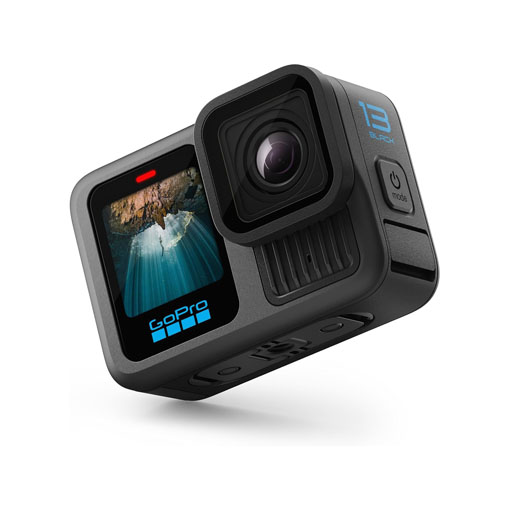 GoPro HERO13 Black – Waterproof Action Camera with 5.3K60 Video 27MP Photo + Compatability with HB-Series Lenses