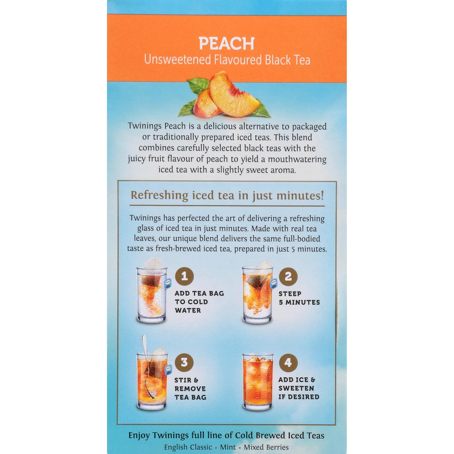 Twinings English Breakfast Black Tea Individually Wrapped Bags, 100 Count (Pack of 1), Smooth, Flavourful, and Robust, Caffeinated, Enjoy Hot or Iced | Packaging May Vary