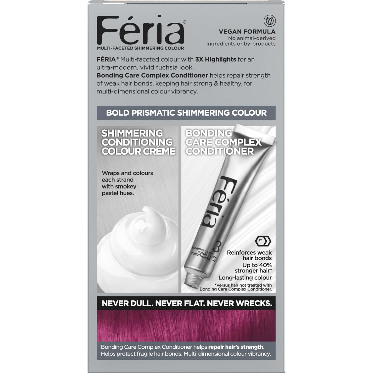 L'Oreal Paris Feria Hyper Platinum Advanced Lightening System Hair Bleach, Lifts Up To 8 Levels, Includes Anti Brass Purple Conditioner, 1 Hair Dye Kit