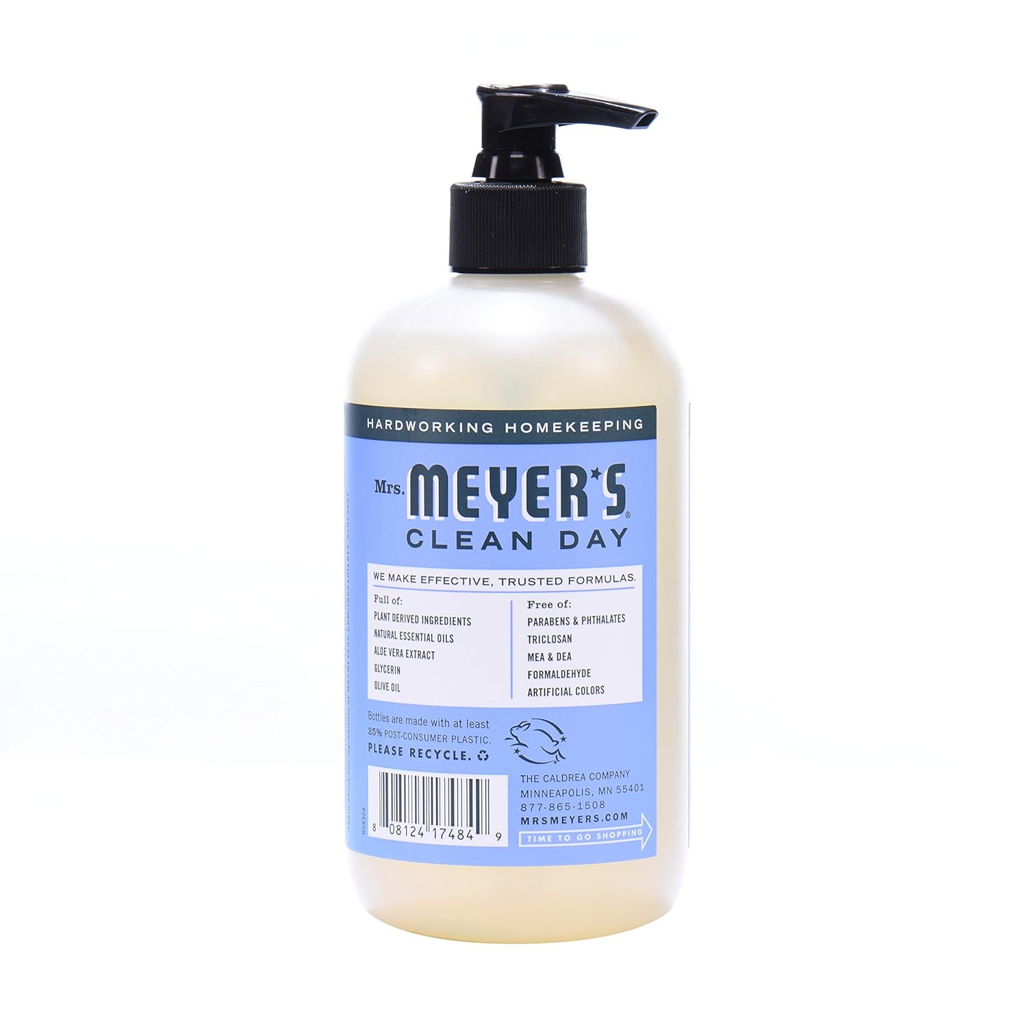 MRS. MEYER'S CLEAN DAY Hand Soap, Made with Essential Oils, Biodegradable Formula, Honeysuckle, 12.5 fl. oz - Pack of 3