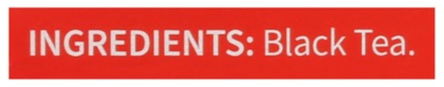 Twinings English Breakfast Black Tea Individually Wrapped Bags, 100 Count (Pack of 1), Smooth, Flavourful, and Robust, Caffeinated, Enjoy Hot or Iced | Packaging May Vary