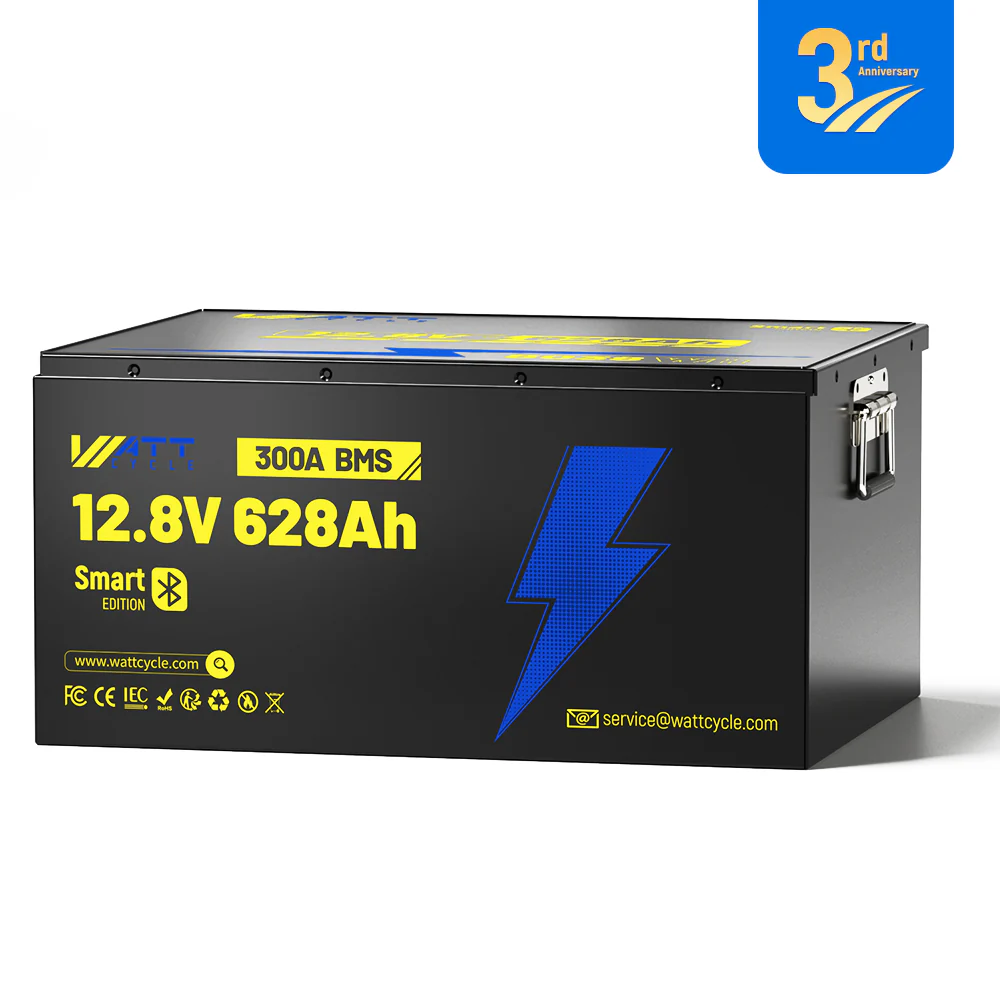 【👑3rd Anniversary】12V 628Ah Ultra Lithium Battery with Bluetooth