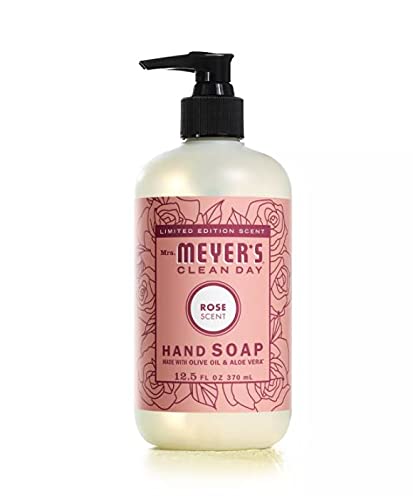 MRS. MEYER'S CLEAN DAY Hand Soap, Made with Essential Oils, Biodegradable Formula, Honeysuckle, 12.5 fl. oz - Pack of 3