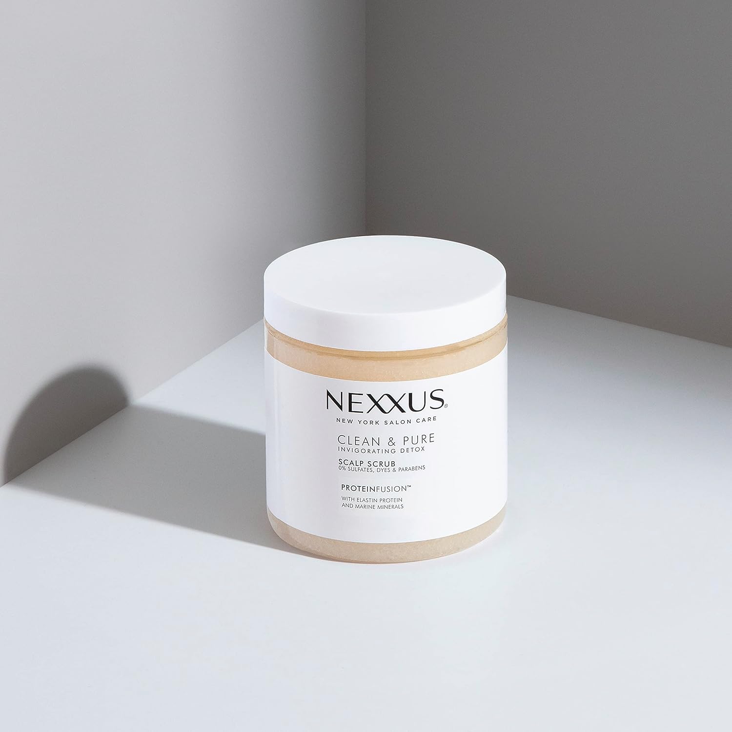 Nexxus Sulfate-Free Hair Scrub Exfoliating Scalp Scrub To Nourish & Clarify Silicone, Dye, & Paraben Free Hair Scrub 10 oz