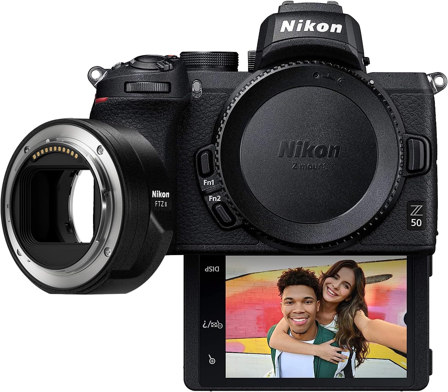 Nikon Z 50 with Wide-Angle Zoom Lens | Compact mirrorless stills/video camera with 16-50mm lens | Nikon USA Model
