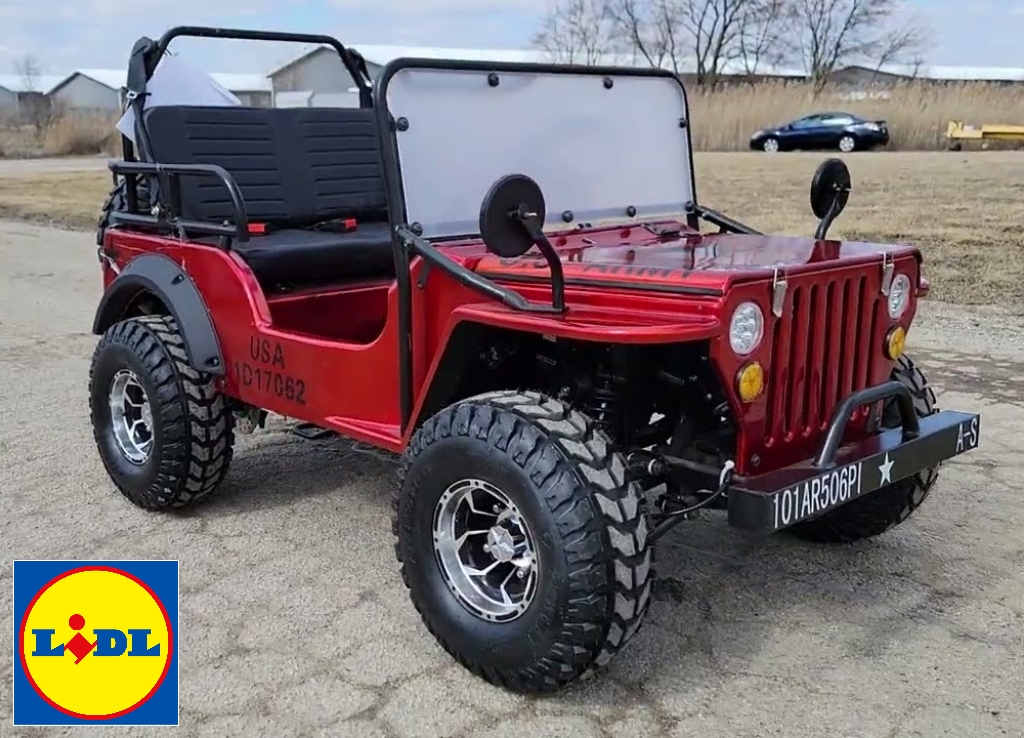 🔥Factory clearance sale-Mini Gas 125cc jeep Mini Truck ELITE Editionr-Supports worldwide shipping