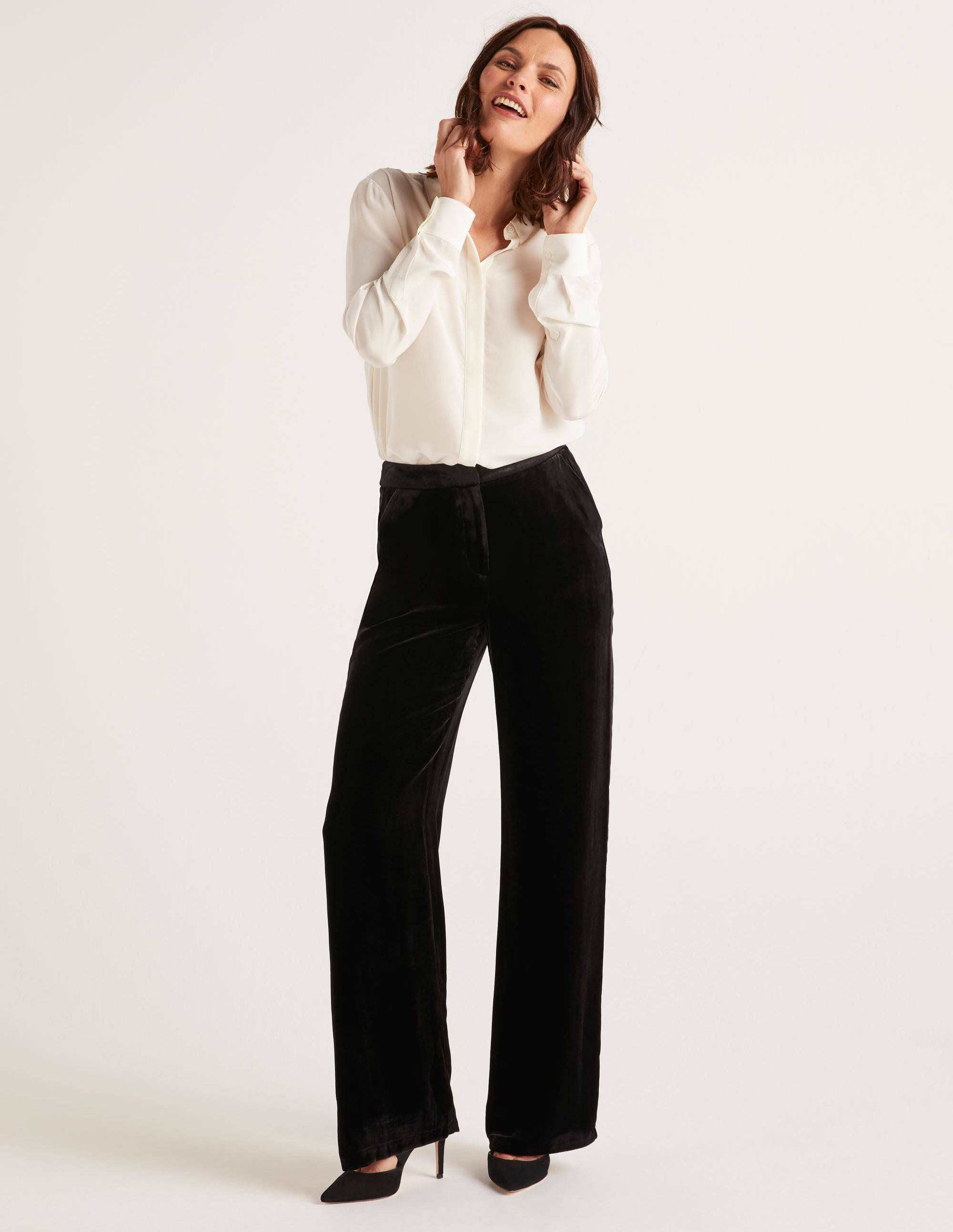 Bodens velvet lounge suit is the comfortable but chic festive outfit weve  been waiting for