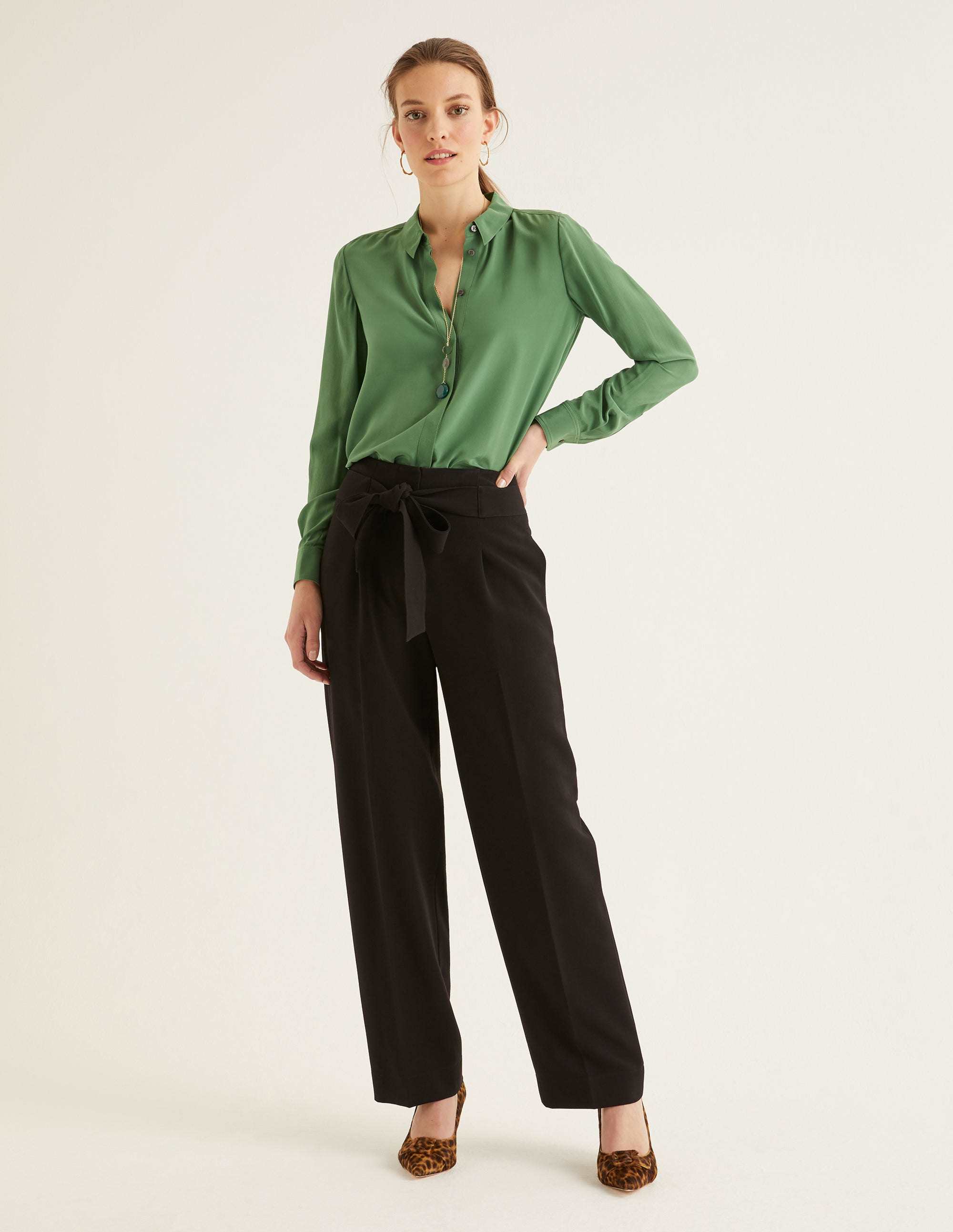 Armoire  Rent this Boden HighRise Wide Leg Trousers