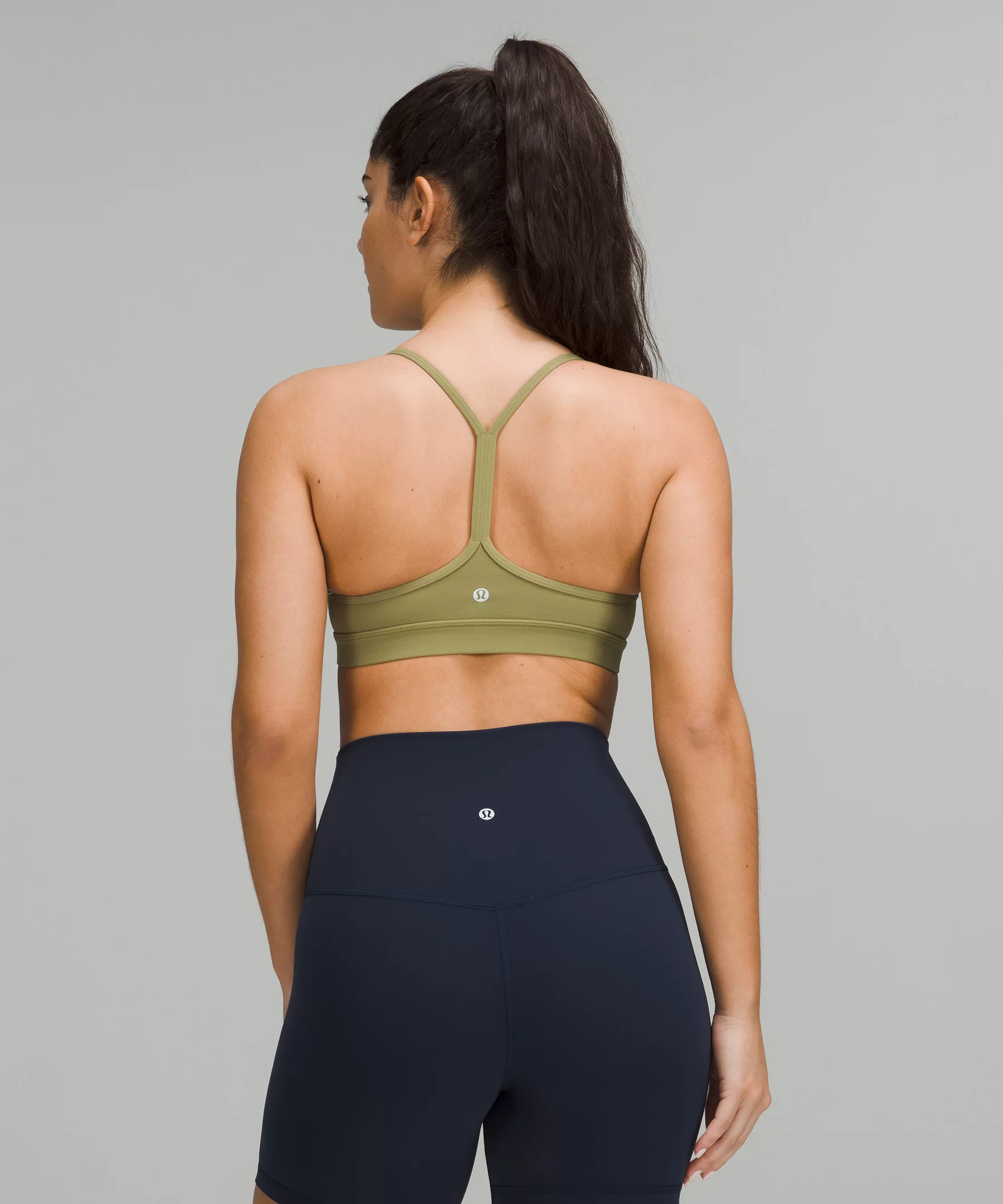 Flow Y Nulu Bra *Light Support, A–C Cups Bronze Green