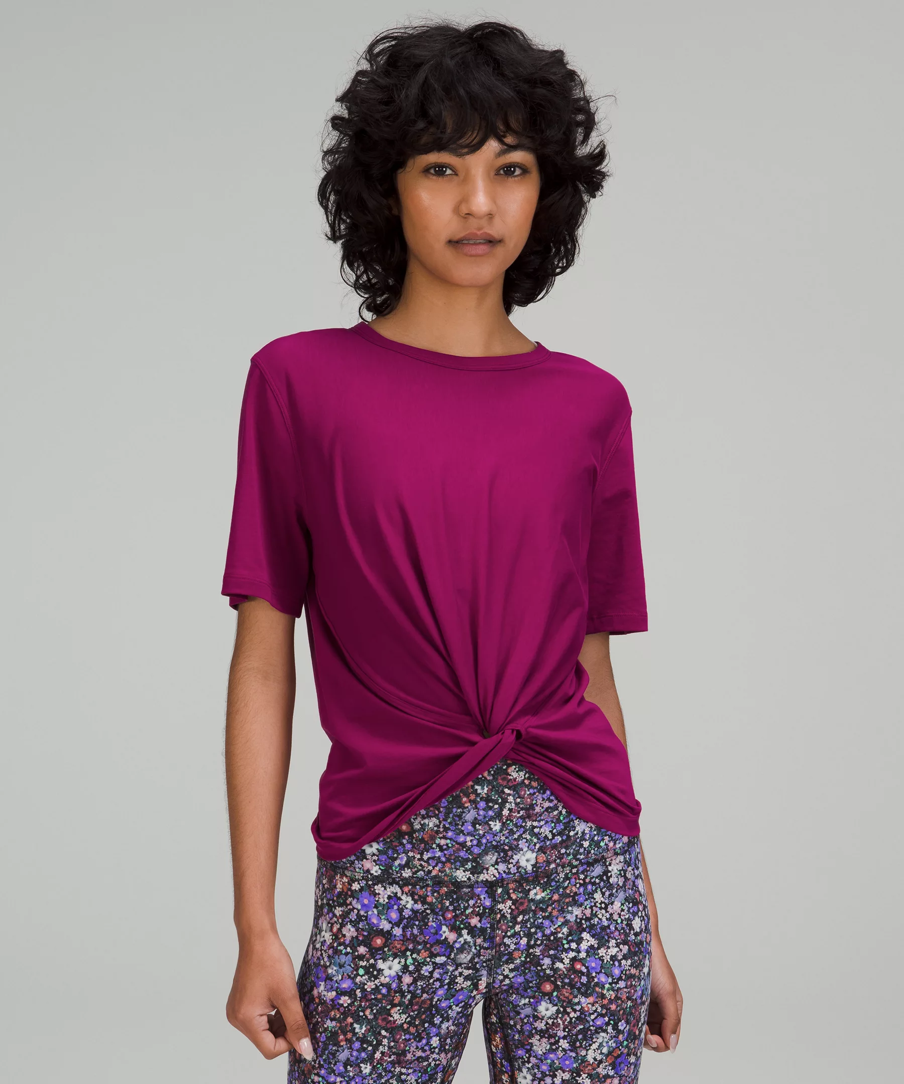 Crescent T-Shirt Magenta Purple