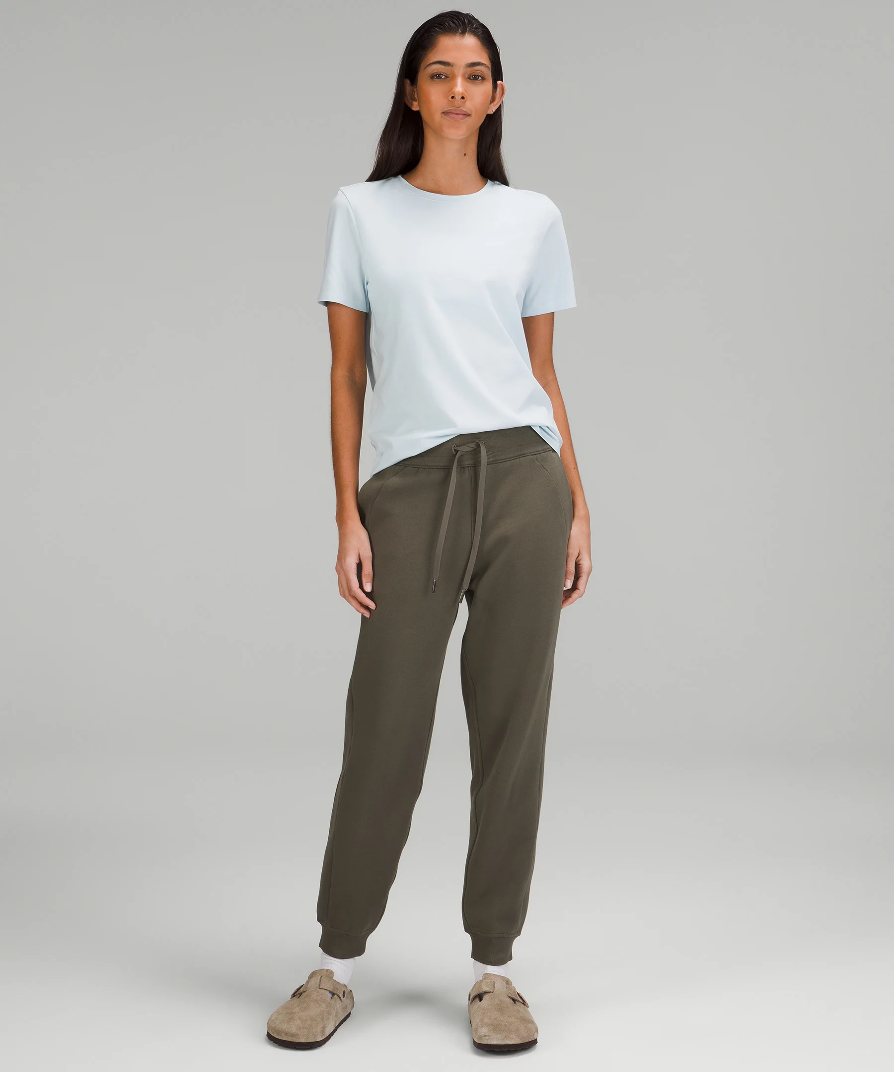 Love Crewneck T-Shirt Powder Blue