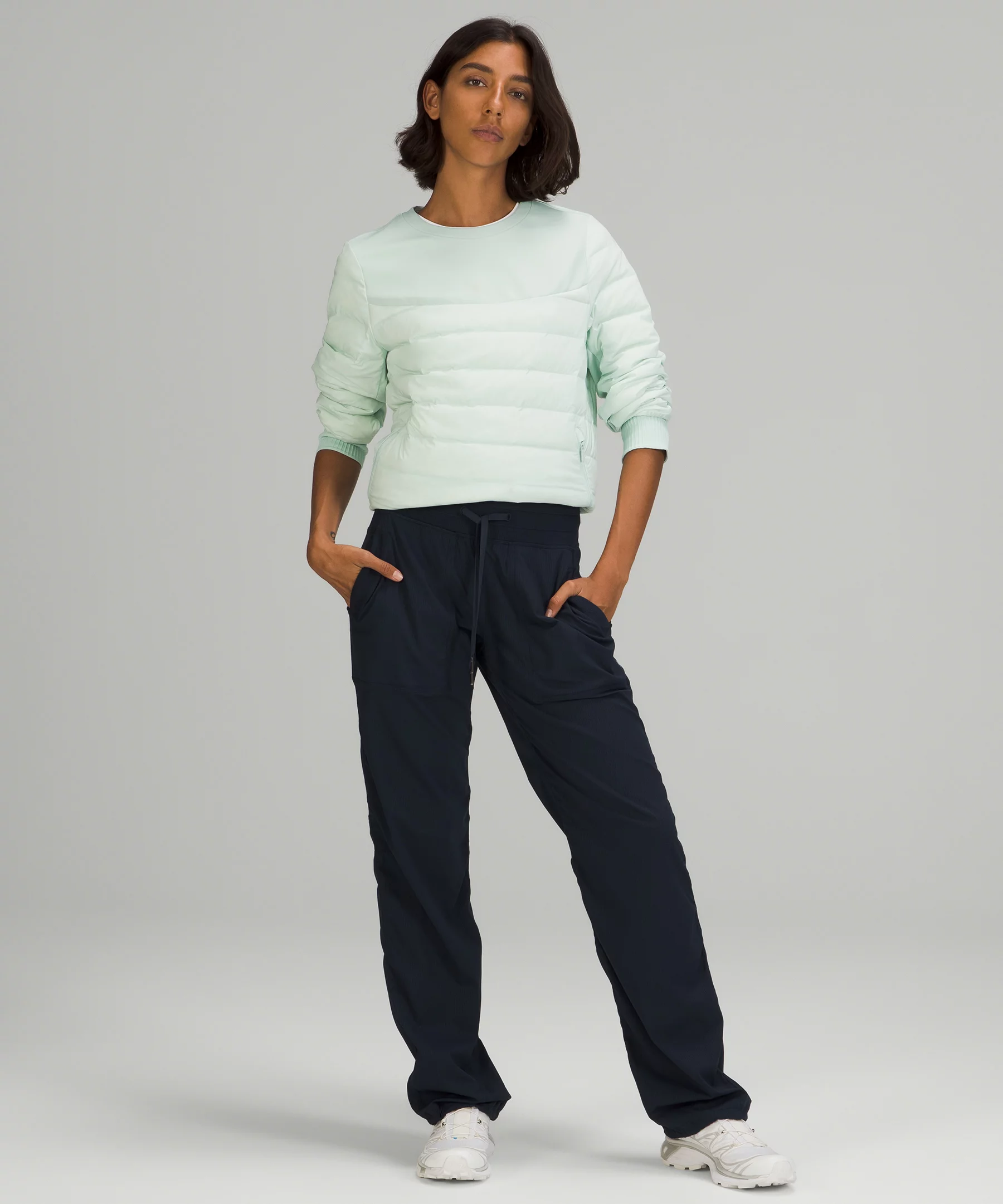 Dance Studio Mid-Rise Pant *Full Length True Navy