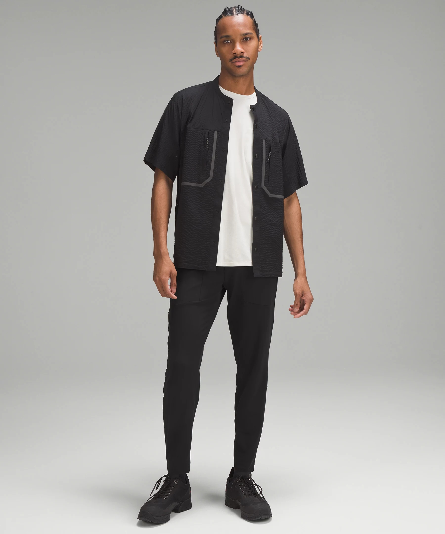 Rulu Fleece Base Layer Hiking Pants *Online Only Black