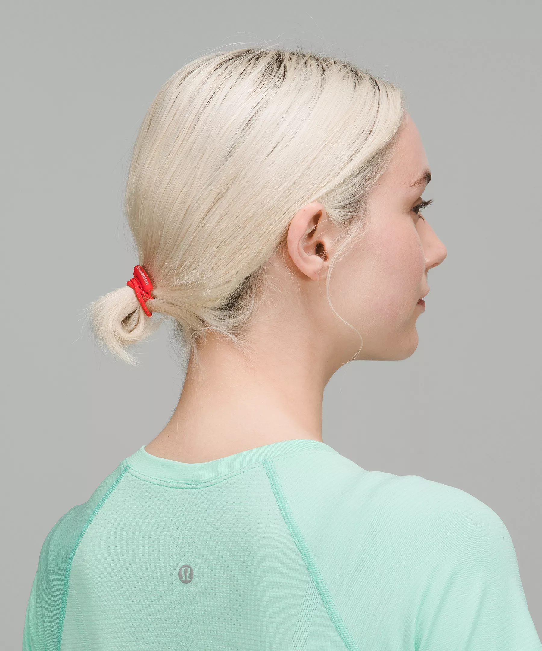 Silicone Hair Ties 3 Pack Larkspur/Love Red/Smoky Red