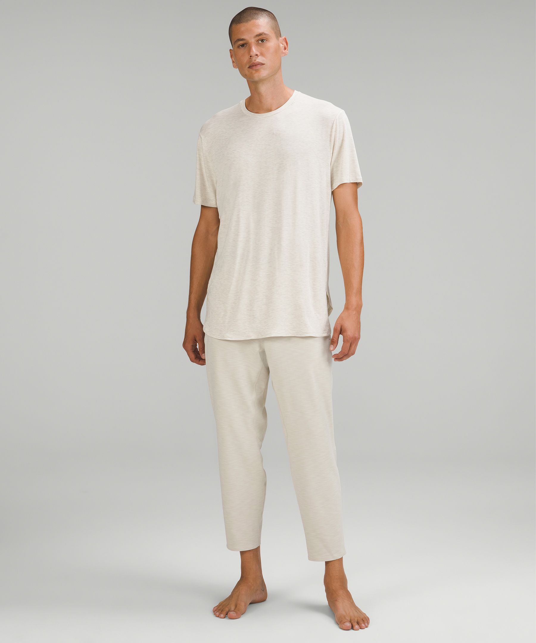 Balancer Short-Sleeve Shirt Heathered Bone