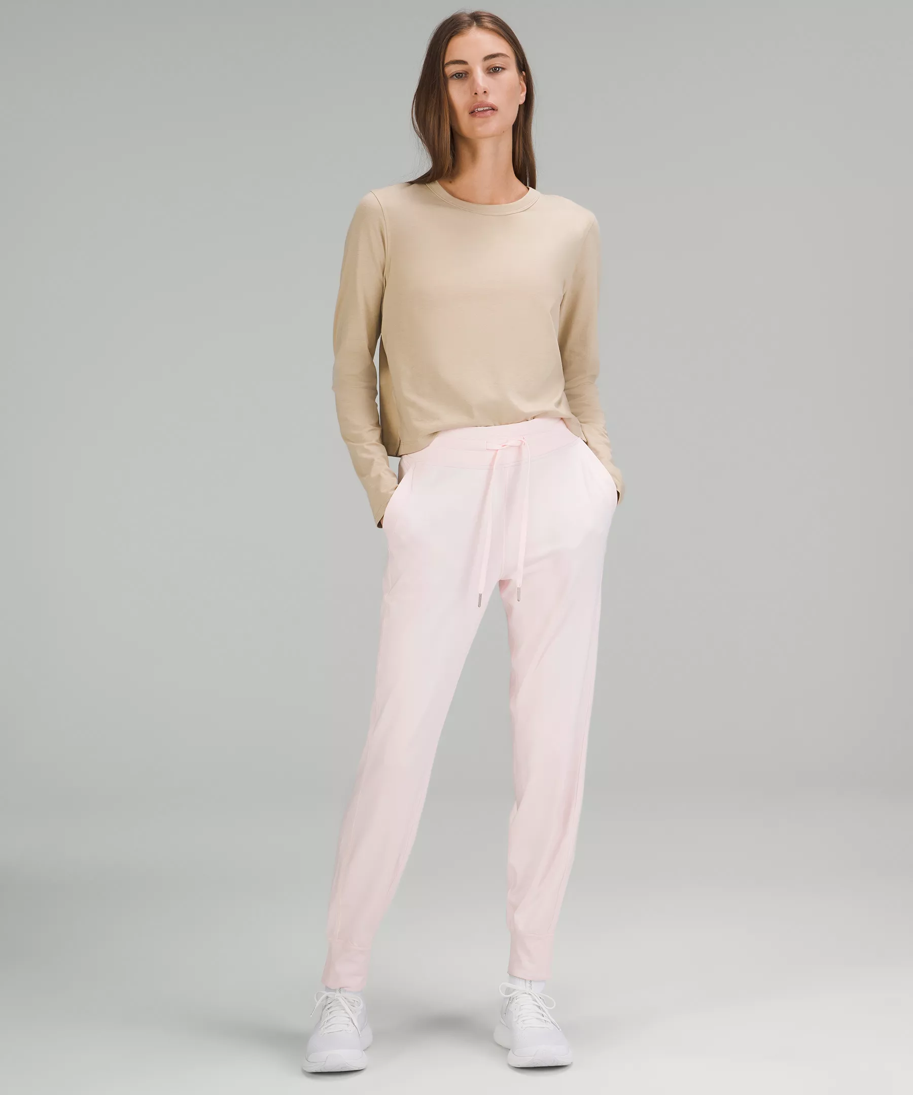 Ready to Rulu High-Rise Jogger Strawberry Milkshake