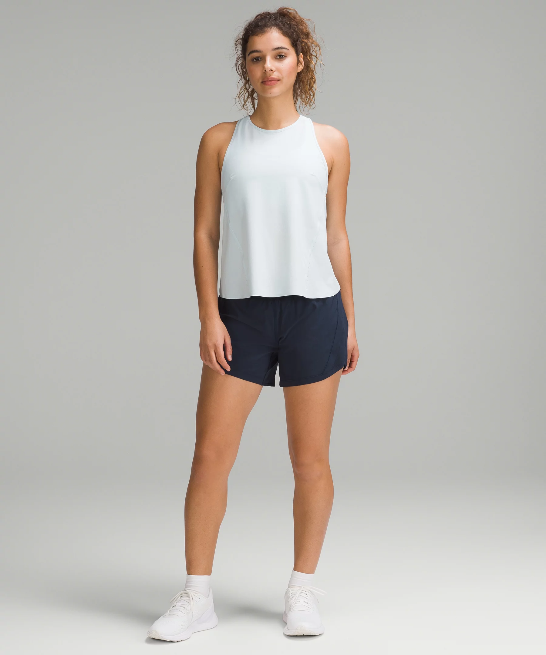 Lightweight Stretch Running Tank Top *Online Only Powder Blue