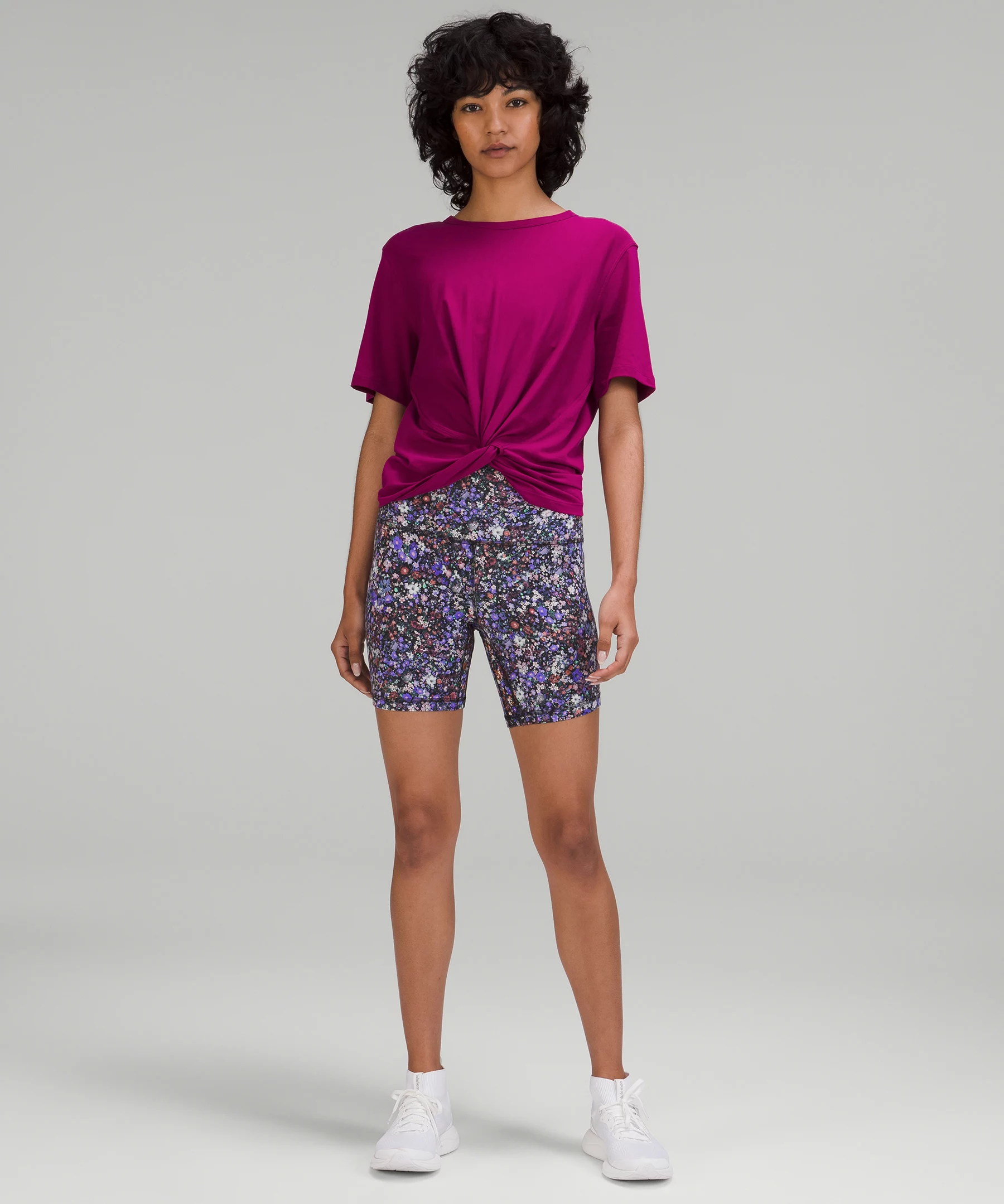 Crescent T-Shirt Magenta Purple