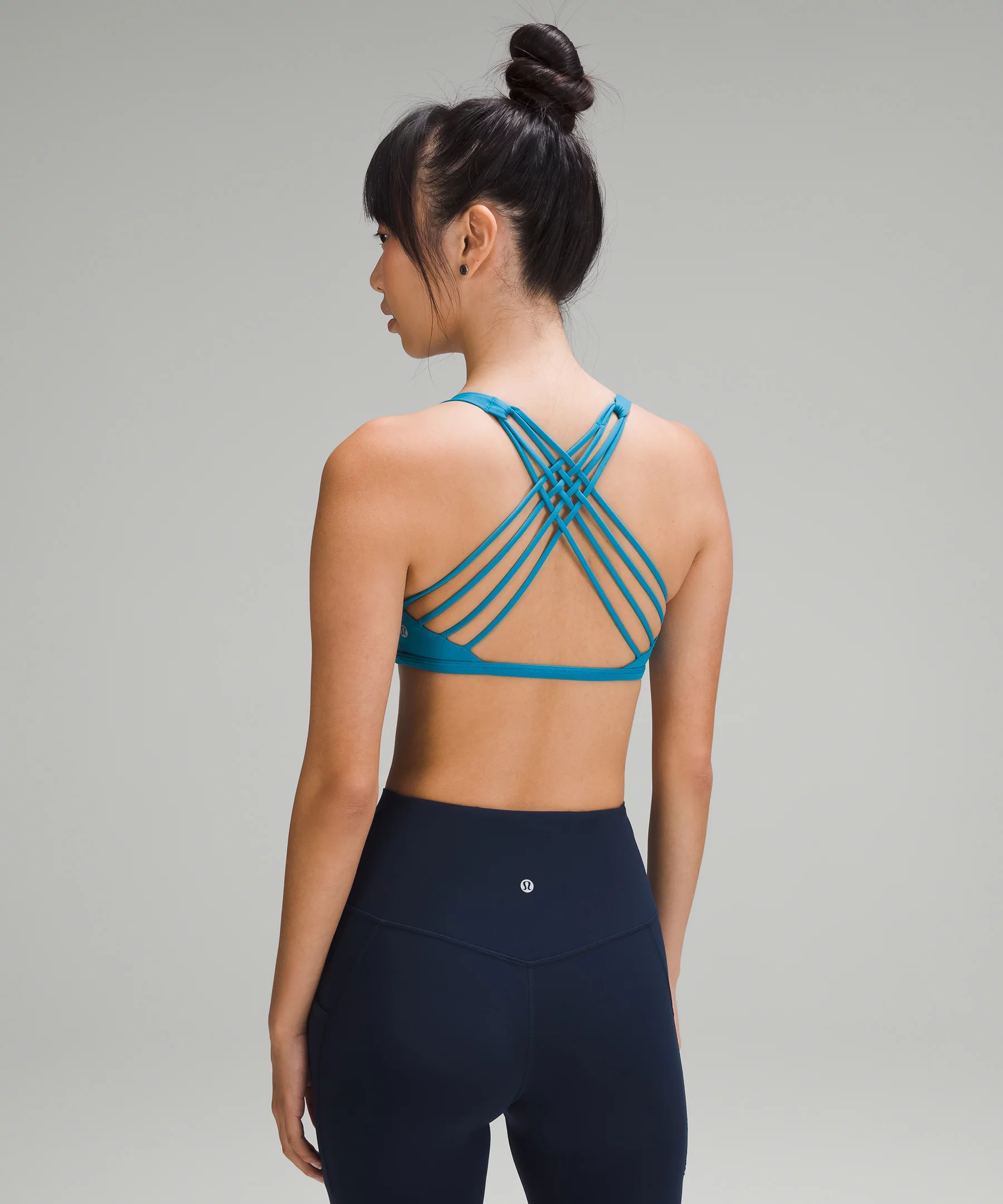 Free to Be Bra - Wild *Light Support, A/B Cup Hawaiian Blue