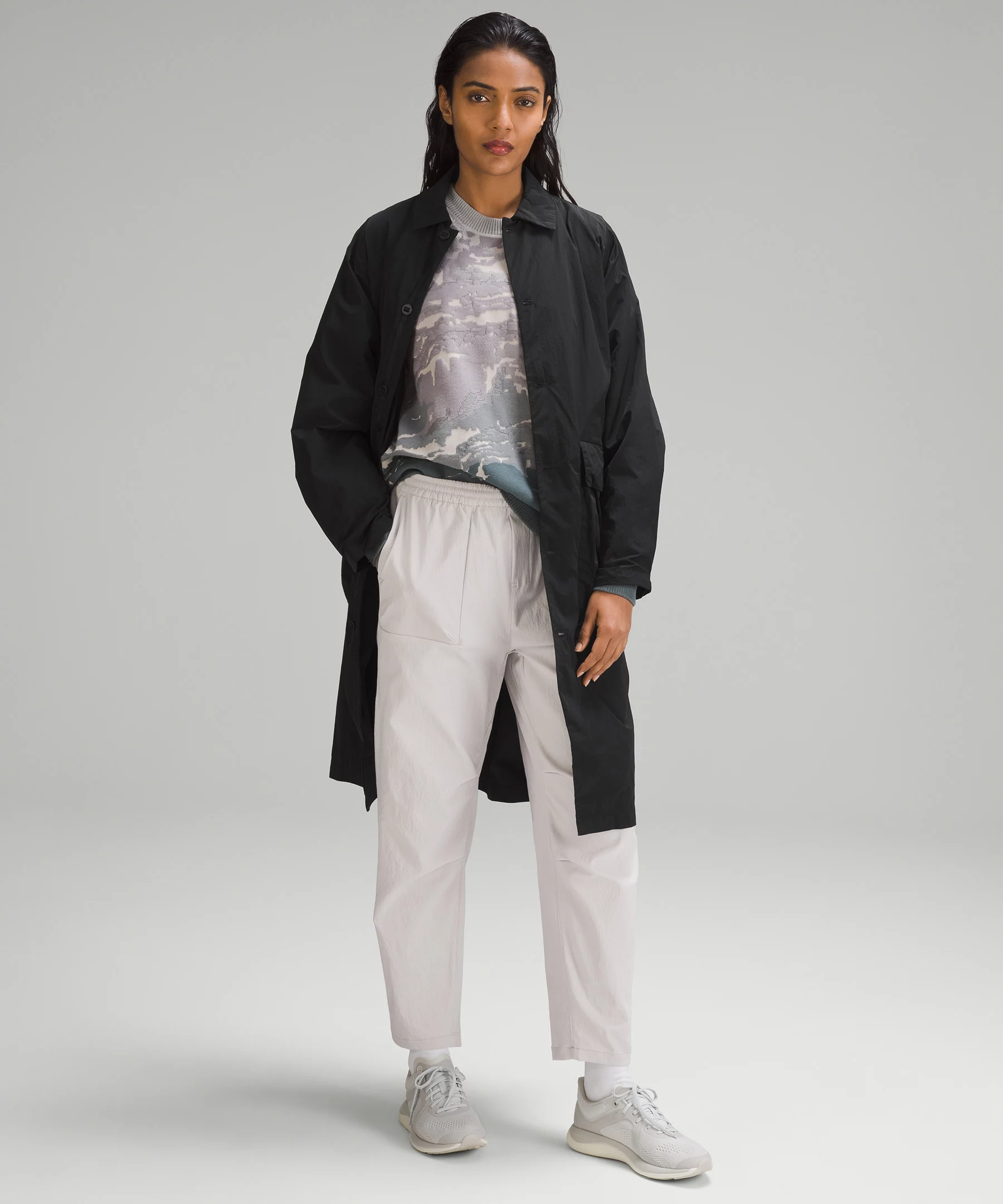 lululemon lab Oversized Coat Black