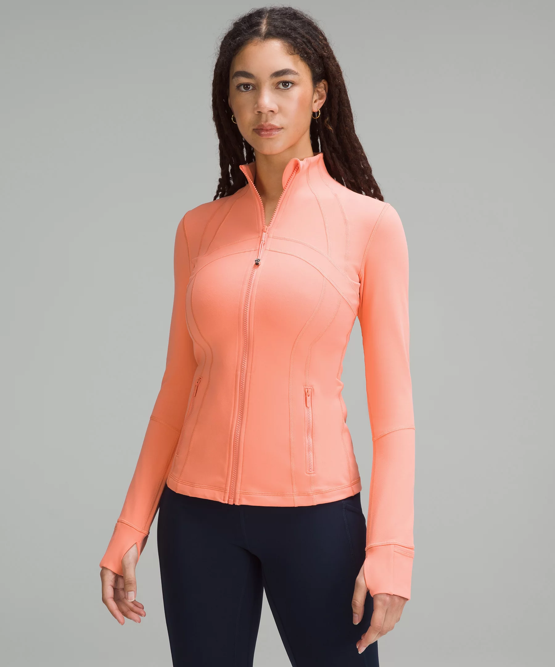 Define Jacket *Luon sunny coral
