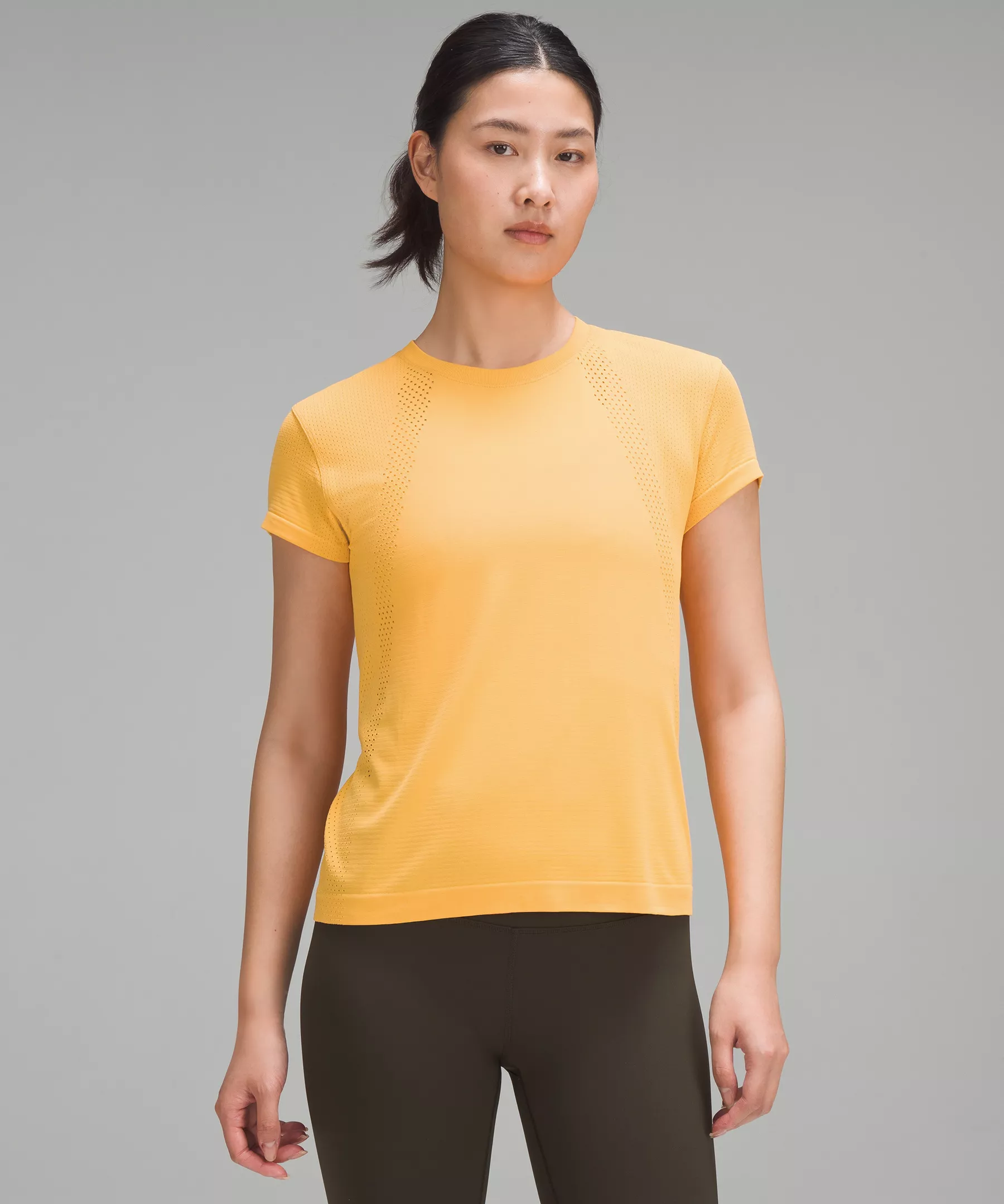 Train to Be Short-Sleeve Shirt Mango Dream/Mango Dream