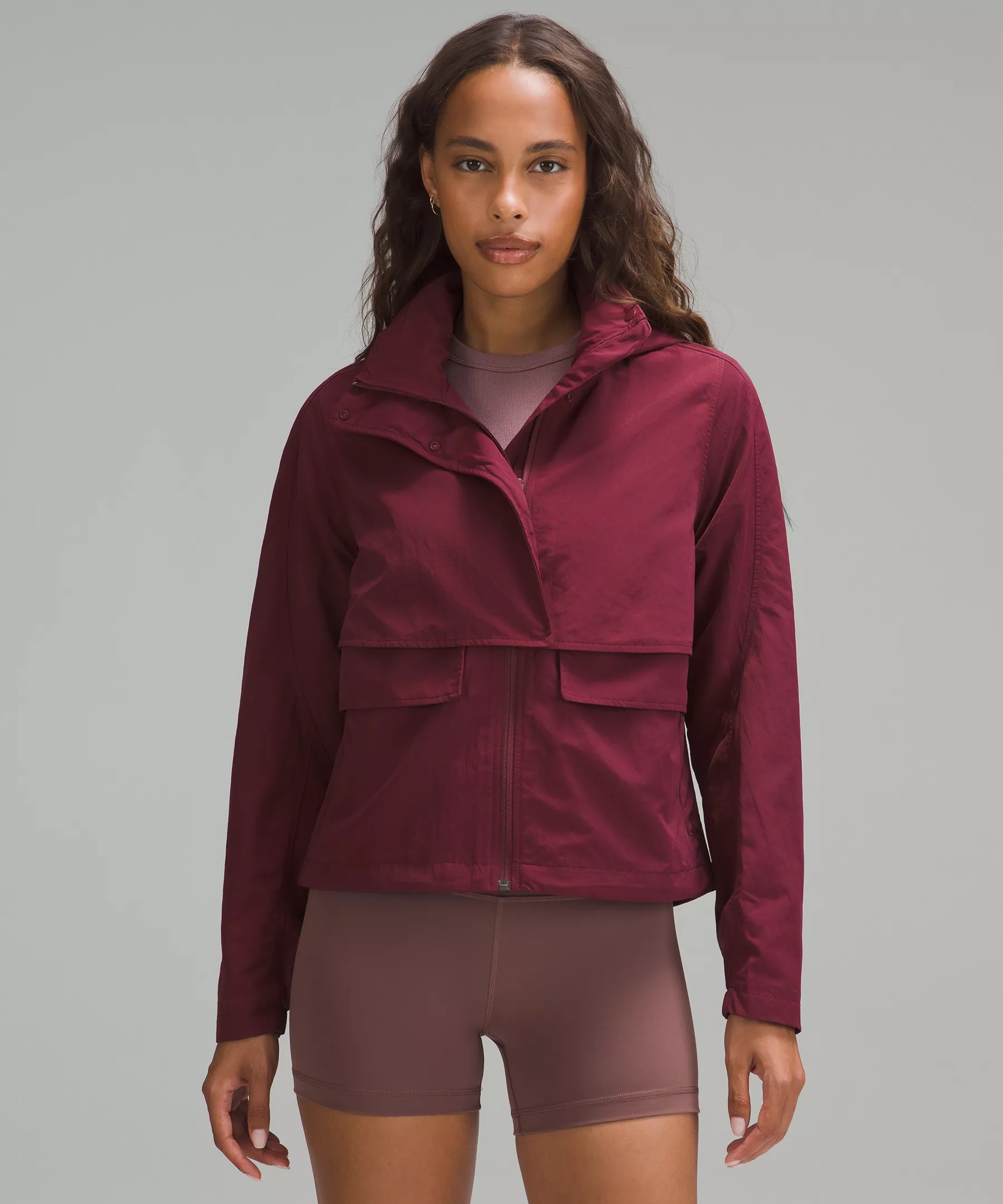 Always Effortless Jacket wine berry