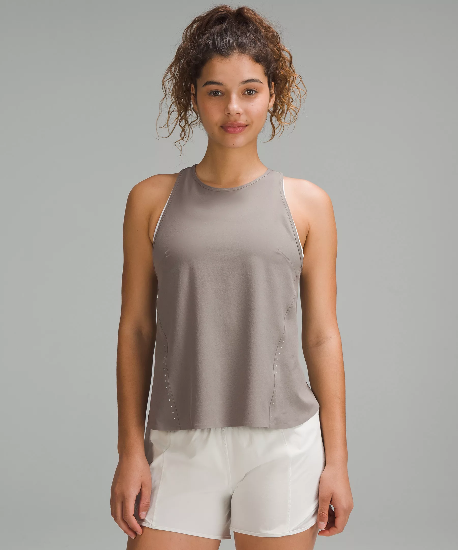 Lightweight Stretch Running Tank Top *Online Only Carbon Dust