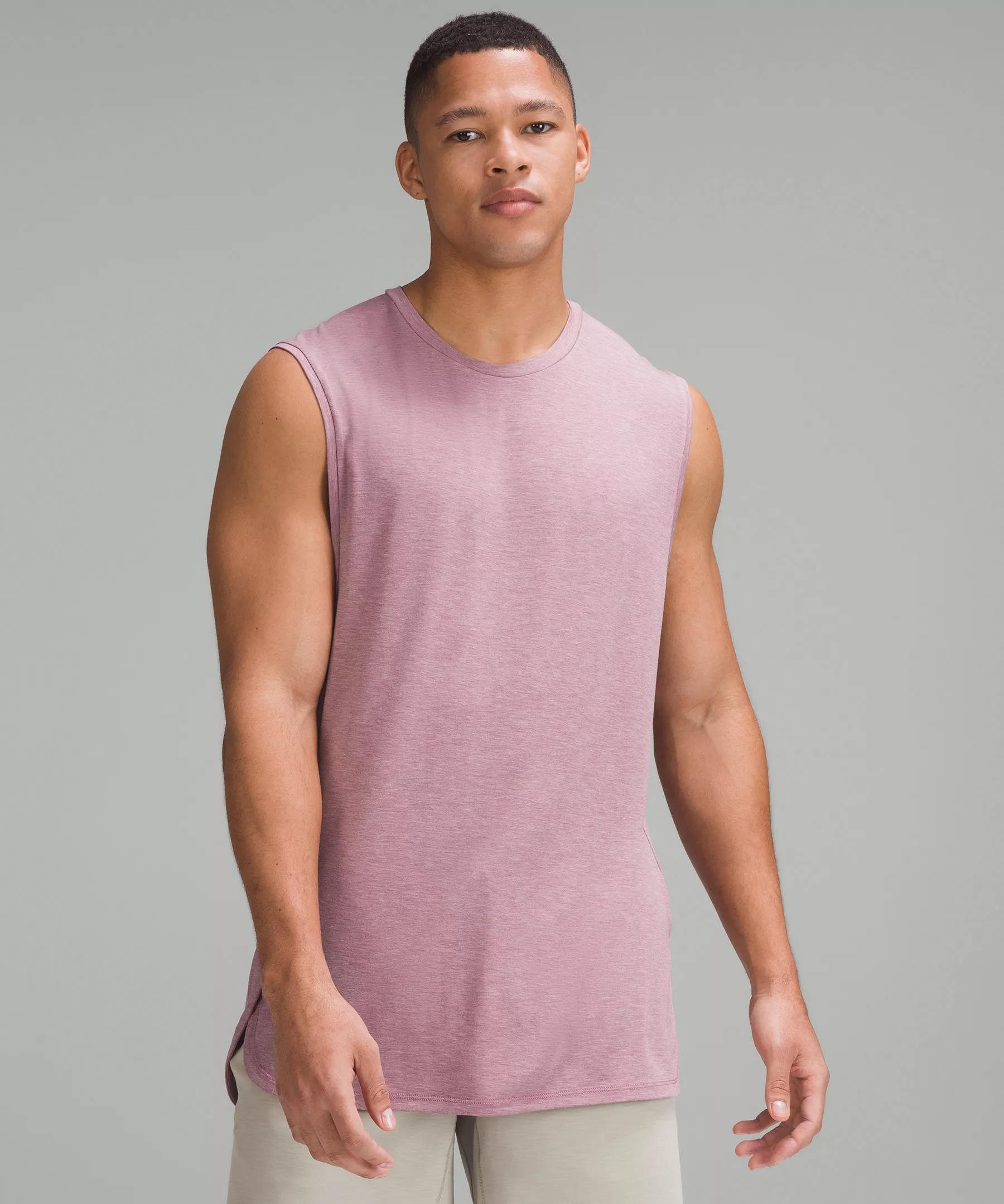 Balancer Tank Top Heathered Velvet Dust