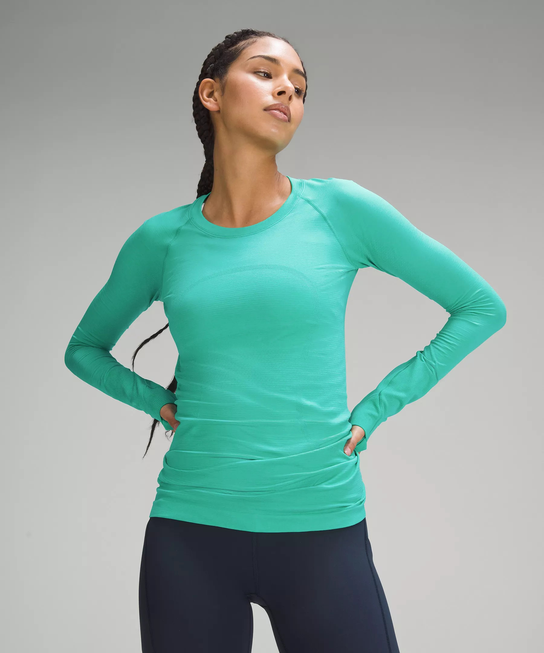 Swiftly Tech Long-Sleeve Shirt 2.0 *Online Only Kelly Green/Kelly Green