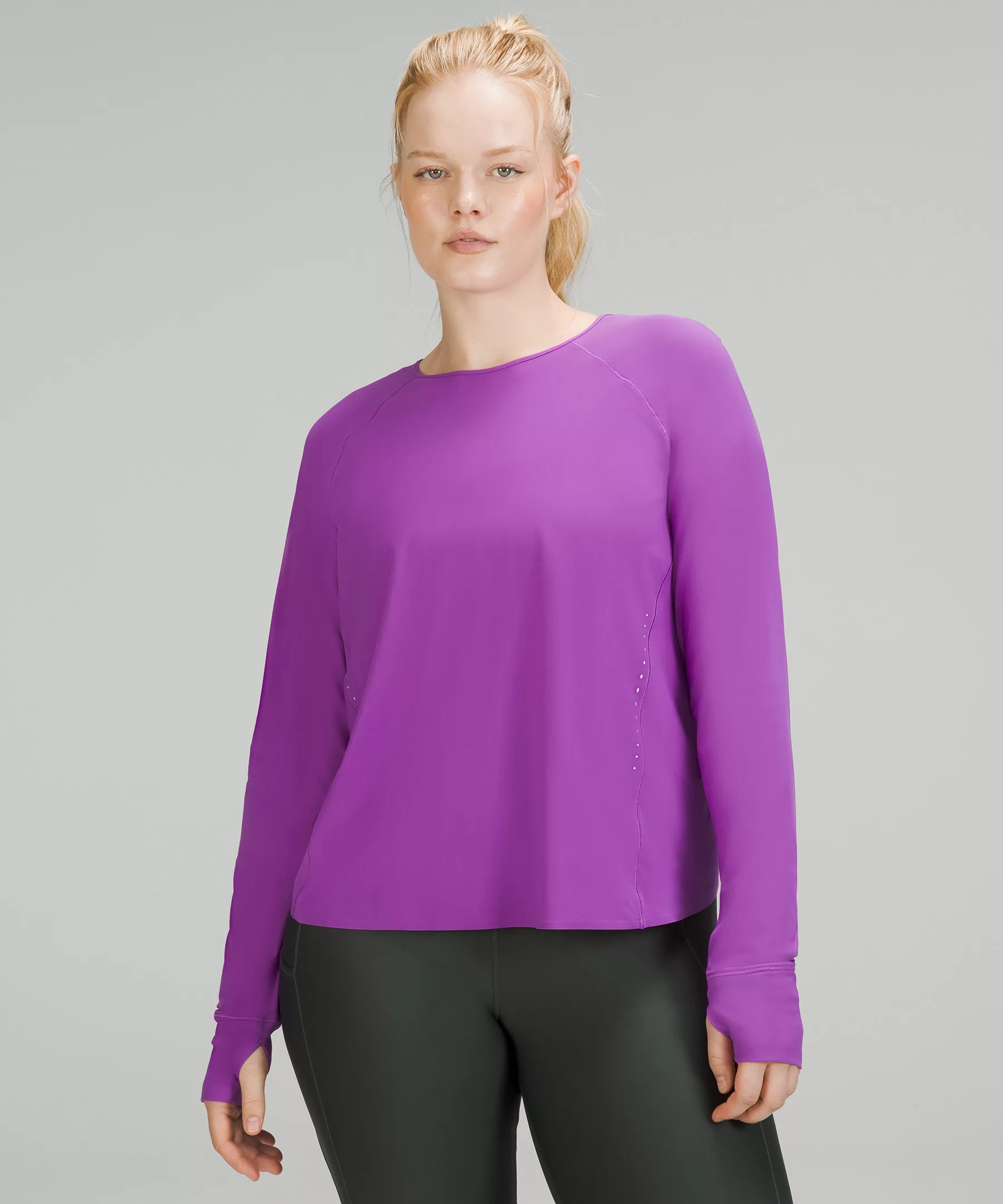 UV Protection Running Long Sleeve Shirt moonlit magenta